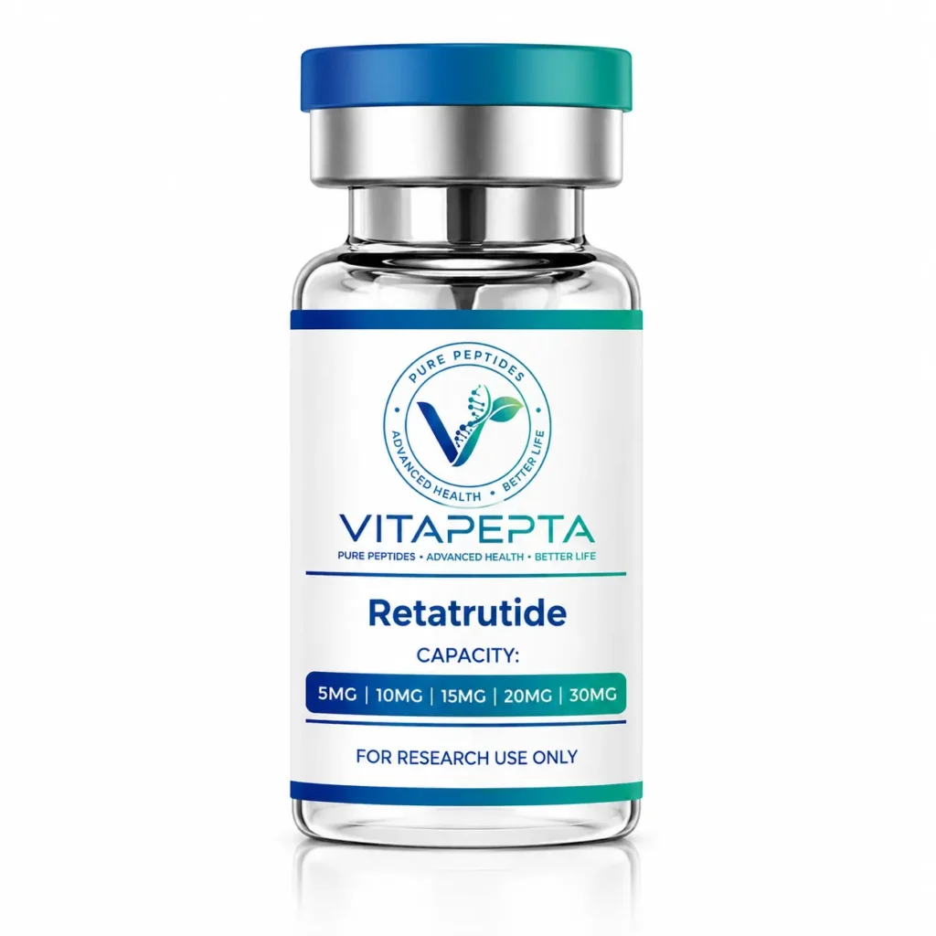 Retatrutide 30mg peptide vial for research use